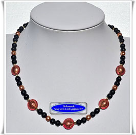 508. Muranoglas-Perlenkette, Set