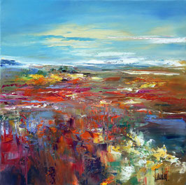 "Iode et pistils" - 50x50