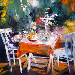 "La table qui danse" - 60x60