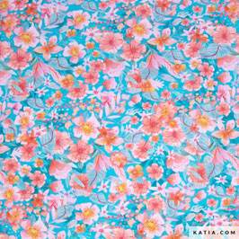 Darwin Flora - Popeline, Baumwollstoff - katia fabrics