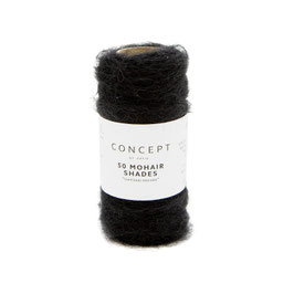 50 MOHAIR SHADES schwarz, Farbe 10 - CONCEPT by katia