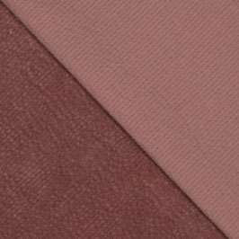 Breitcord, Cord, Kord Bubble wash uni altrosa