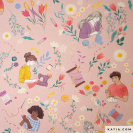 Happy Handmade - Canvas - katia fabrics