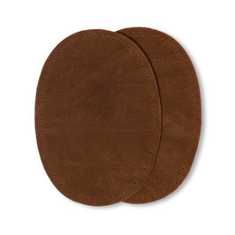 Patches Velourslederimitat, 2 Stück, aufbügelbar, 10 x 14cm, camel - Prym