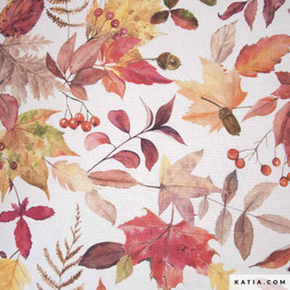 Recycled Canvas Autumn Forest - katia
