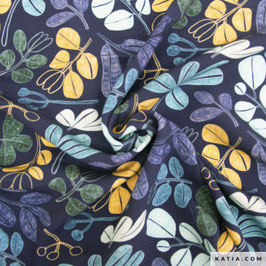 Havana Ecoviscose - Viskosestoff blau - katia fabrics