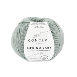 Merino Baby uni blassgrün Farbe Nr. 97 - CONCEPT by katia