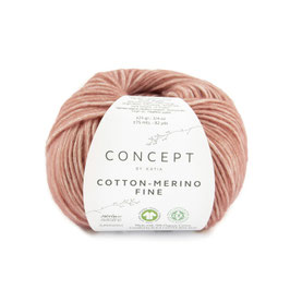 Cotton-Merino fine, Baumwollmischgarn, Farbe 81 hellbraun - CONCEPT by katia