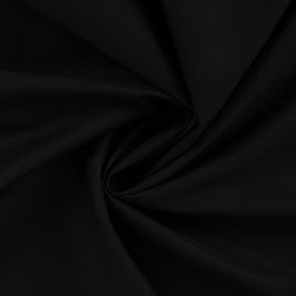 Leinen stonewashed uni schwarz