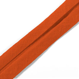 Baumwoll-Schrägband uni orange 40/20 mm - Prym