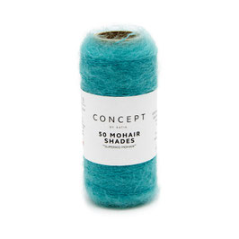 50 MOHAIR SHADES wasserblau, Farbe 27 - CONCEPT by katia