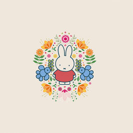 Miffy Panel 90 cm, Nijntje - Jersey