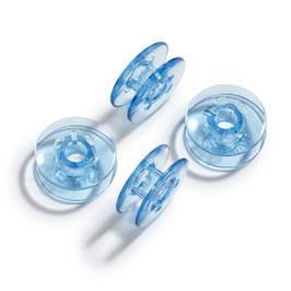 Nähmaschinenspulen, Doppelumlaufgreifer, 21,9 mm x 9,0 mm, transparent  - Prym