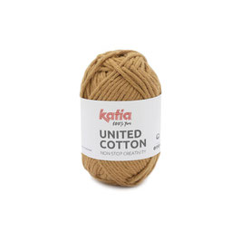 United Cotton kupferbraun, Farbe 30 - Katia Wolle, Baumwollgarn, Häkelgarn