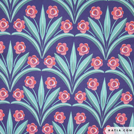 Wasserdichter Stoff Roses Trencadis - katia