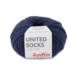 Sockenwolle UNITED SOCKS dunkelblau, einfarbig, Farbe Nr. 11 - Katia