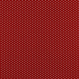 Sterne rot - Popeline