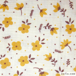 Reindeer Flowers - Musselin - katia fabrics