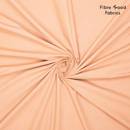 Popeline stonewashed uni pfirsich - Fibre Mood Fabrics