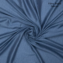 Jacquardstoff Knitteroptik uni dunkelblau - Fibre Mood Fabrics