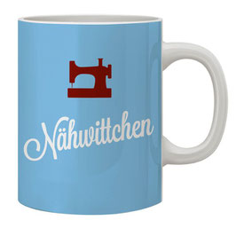 Tasse "Nähwittchen" - strickimicki Sprüchetasse