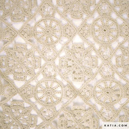 Crochet fabric Kreise - katia