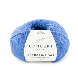 EXTRAFINE 365 blau, Fb. 304, 50g - CONCEPT by katia