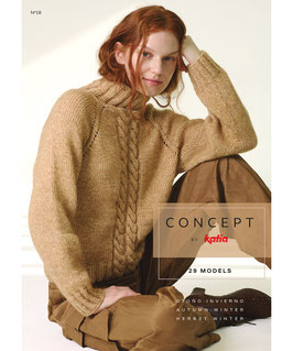 katia Magazin CONCEPT by katia No. 28, Herbst/Winter 25/26, 29 Strick- und Häkelanleitungen