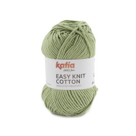 EASY KNIT COTTON weißgrün Nr. 13 - Katia Wolle, Baumwollgarn