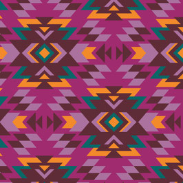 Aztec fuchsia - Regenjackenstoff