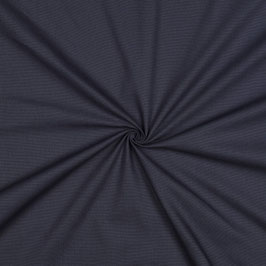 Canvas uni rauchblau