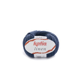 LINEN dunkelblau, Fb. 5, 50g - katia