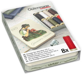 Gütermann Nostalgie-Box 8 x 100 m Allesnäher 1925
