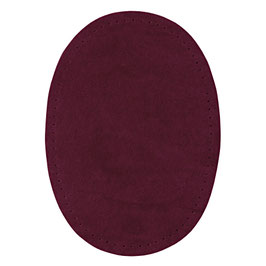 Patches Velourslederimitat, 2 Stück, aufbügelbar, 10 x 14cm, dunkelrot - Prym