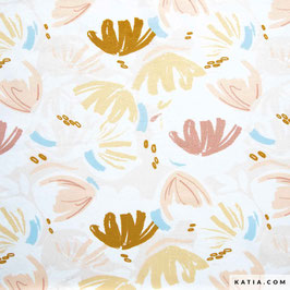 Spring roses - French Terry, Sommersweat - katia fabrics