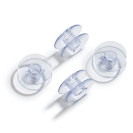 Nähmaschinenspulen, kleiner Umlaufgreifer 21,2mm, transparent - Prym