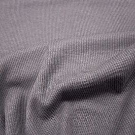 Bambus-Baumwolle Ripp-Jersey / Stone