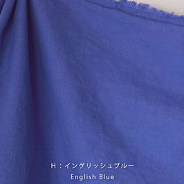 Nani Iro / Linen Colors Light / H English Blue / Leinen-Baumwolle