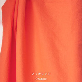 Nani Iro / Linen Colors Light / A Orange / Leinen-Baumwolle
