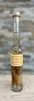 Birnen Likör mit Schnitz 20 cl, 17 % vol