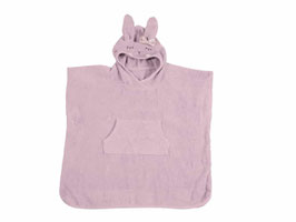 kikadu - Poncho Hase rosa | one size
