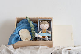hilla und kiki | Geschenkset Jim inkl. Erinnerungsbox aus Holz