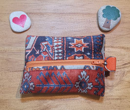 Schlue008) Schlüta Schlüsseltasche aus Upcycling Möbelstoffen mit Orientmuster