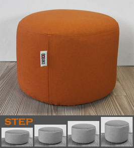 1z) Besonderes Einzelstück: STEP Bio Meditationskissen in Terracotta