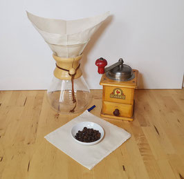 Stoff Kaffeefilter Deluxe für die Chemex Kaffeekaraffe 6-10 Tassen (FS-100)