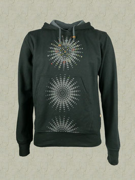 Mandala-Sweatshirt schwarz