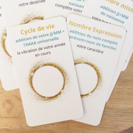 L'Oracle de la numérologie personnalisable