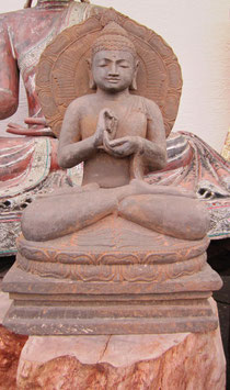 Buddha - Flammenkreole - H: 85 cm