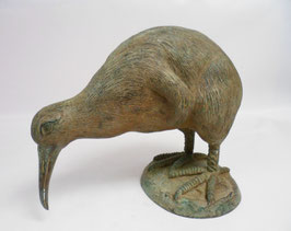 Kiwi - Figur - Bronze - Garte - Neuseeland - H: 35 cm