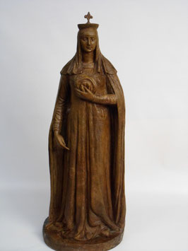 Heilige Maria Figur Bronze Statue Skulptur Religion - 103 cm